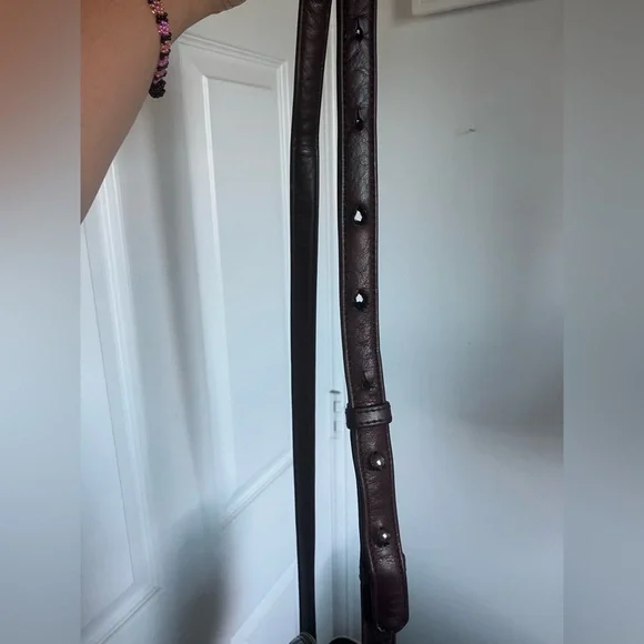 BAGGU Black Leather Pouch - Picture 6 of 6